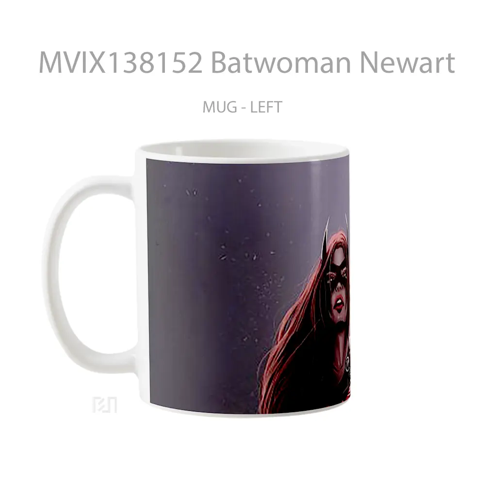Mug Batwoman Newart Gelas Keramik Unik - All-side / Desain