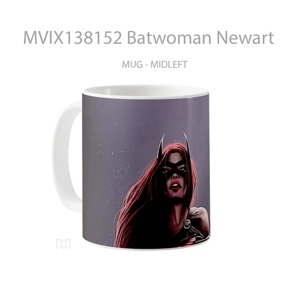 Mug Batwoman Newart Gelas Keramik Unik - All-side / Desain