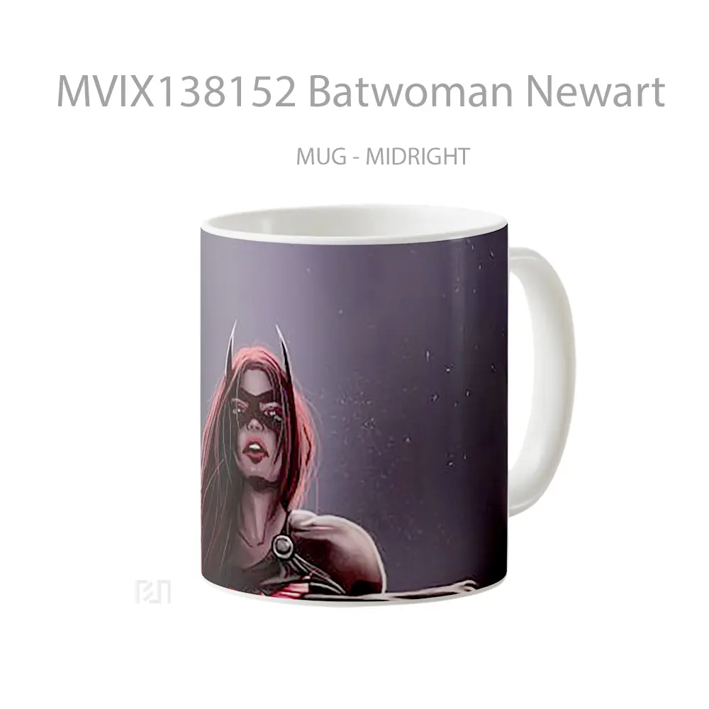 Mug Batwoman Newart Gelas Keramik Unik - All-side / Desain
