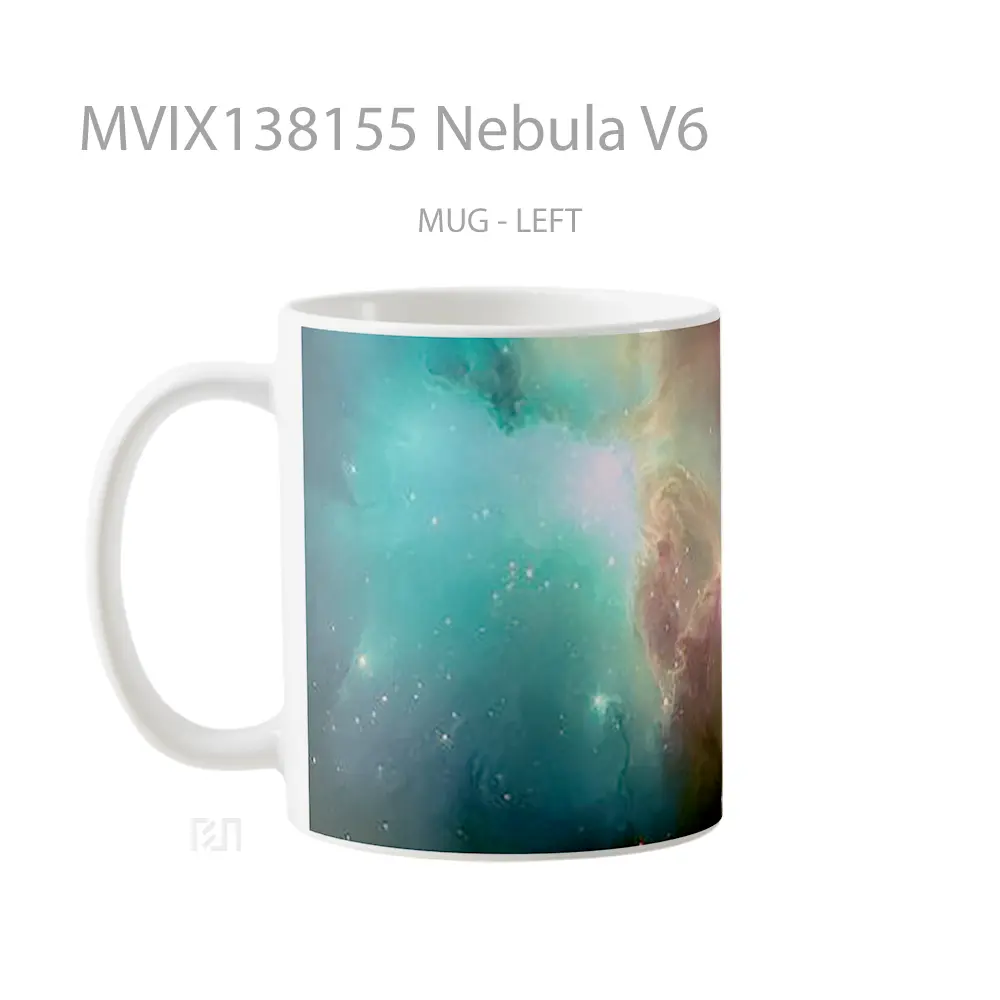Mug Nebula V6 Gelas Astronomi - All-side / Desain