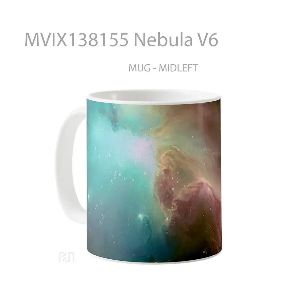 Mug Nebula V6 Gelas Astronomi - All-side / Desain