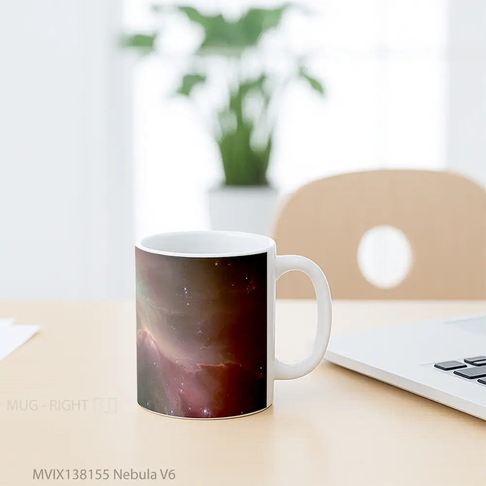 Mug Nebula V6 Gelas Astronomi - All-side / Desain