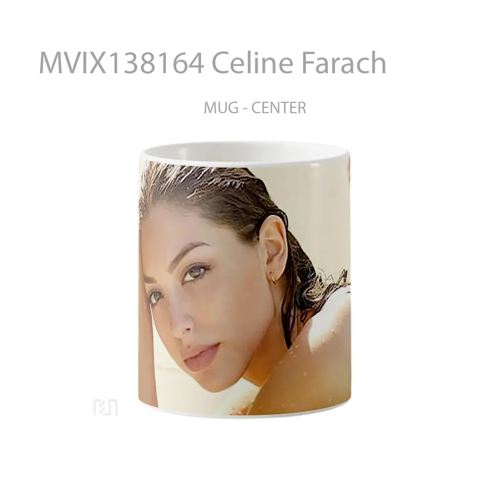 Mug Celine Farach Gelas Keramik Unik