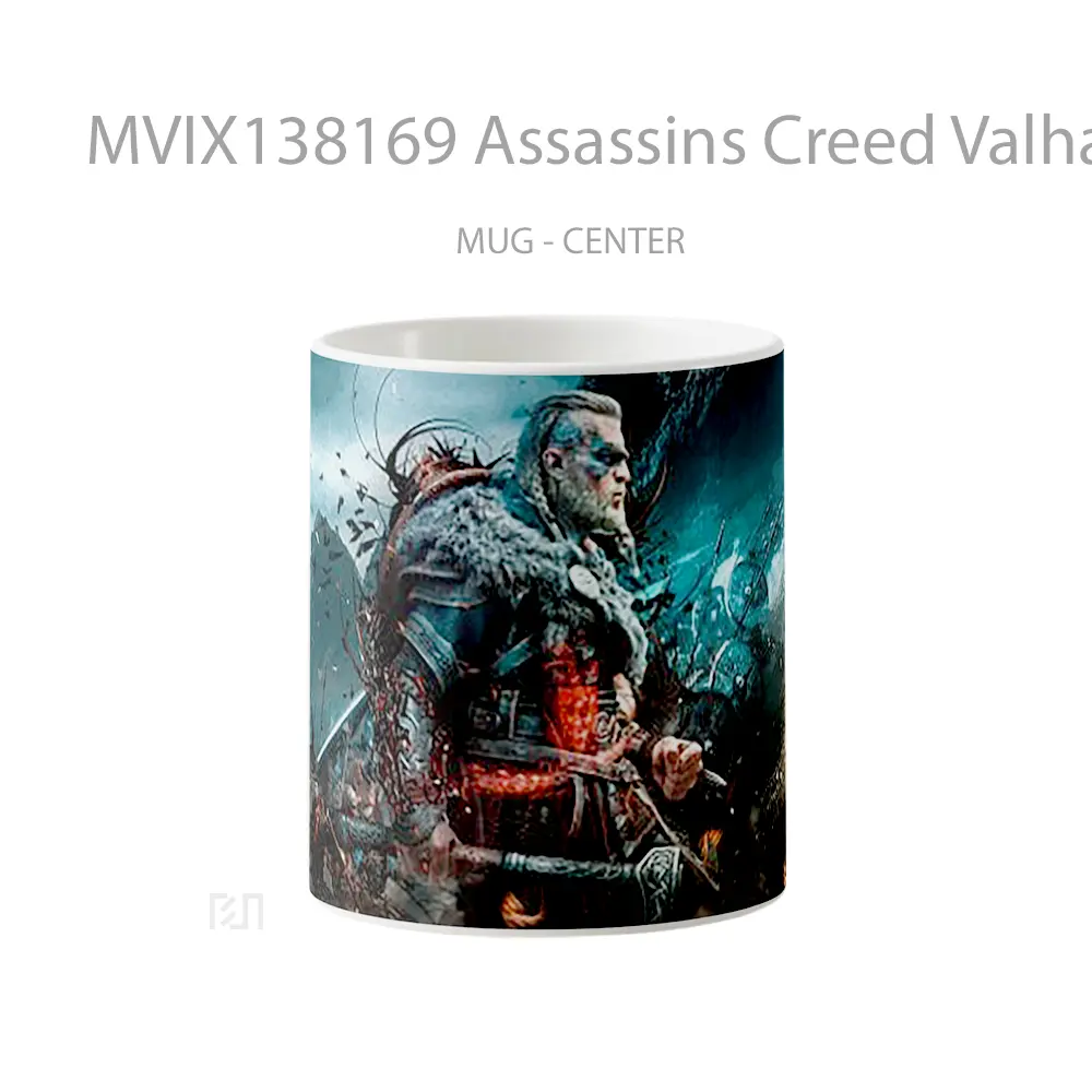 Mug Assassins Creed Valhalla Ps5 Cangkir Gamer