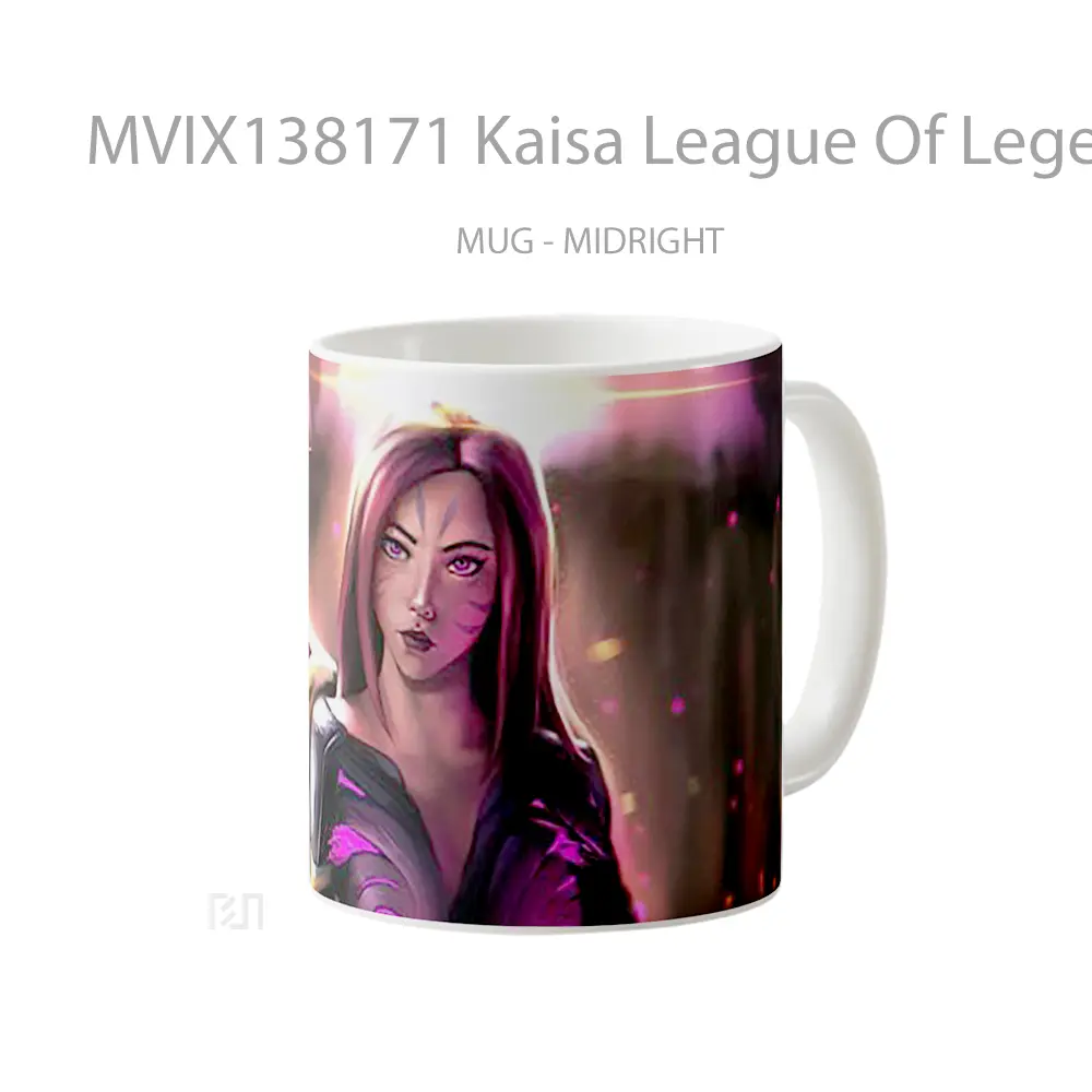 Mug Kaisa League Of Legends Cangkir Gamer - All-side / Desain