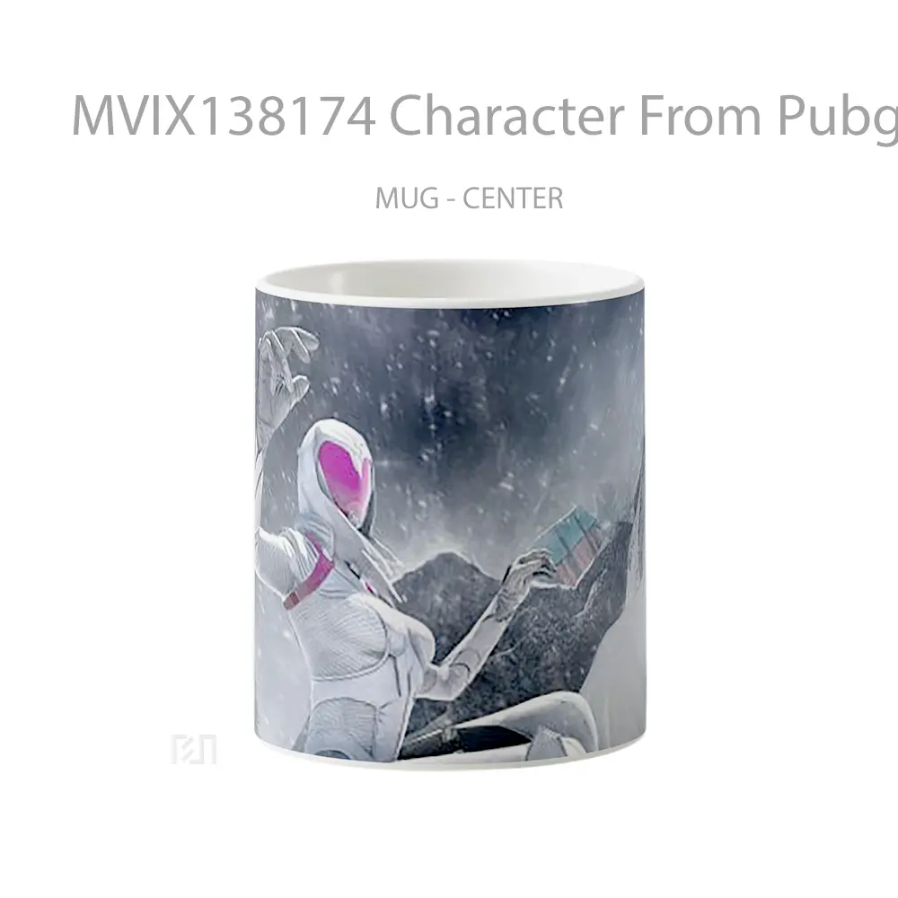 Mug Character From Pubg V1 Cangkir Gamer