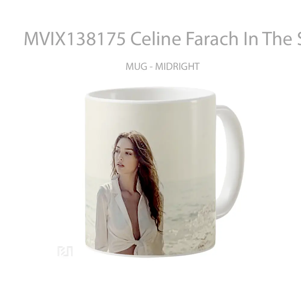 Mug Celine Farach In The Sea Gelas Pemandangan Alam - All-side / Desain