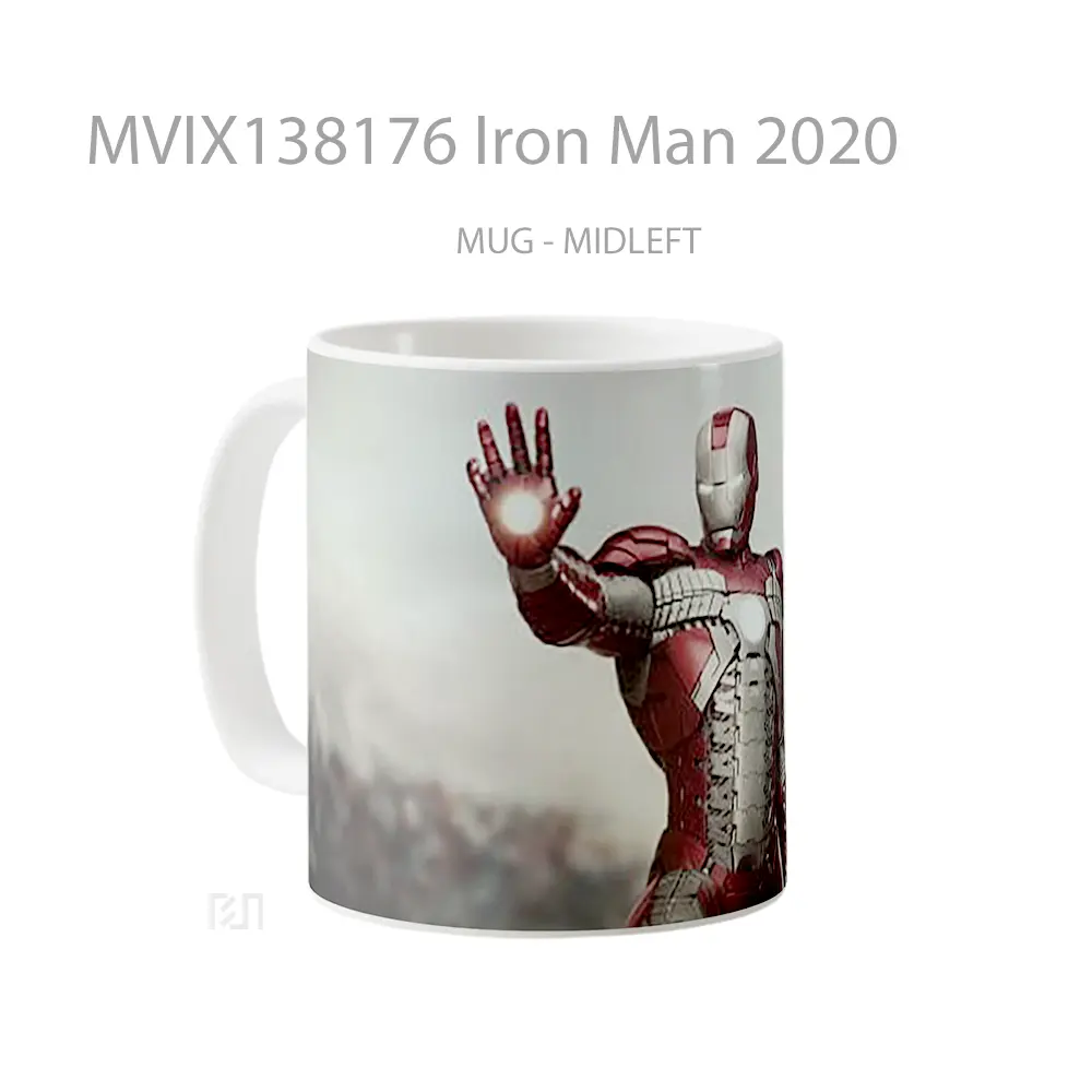 Mug Iron Man 2020 Gelas Superhero - All-side / Desain