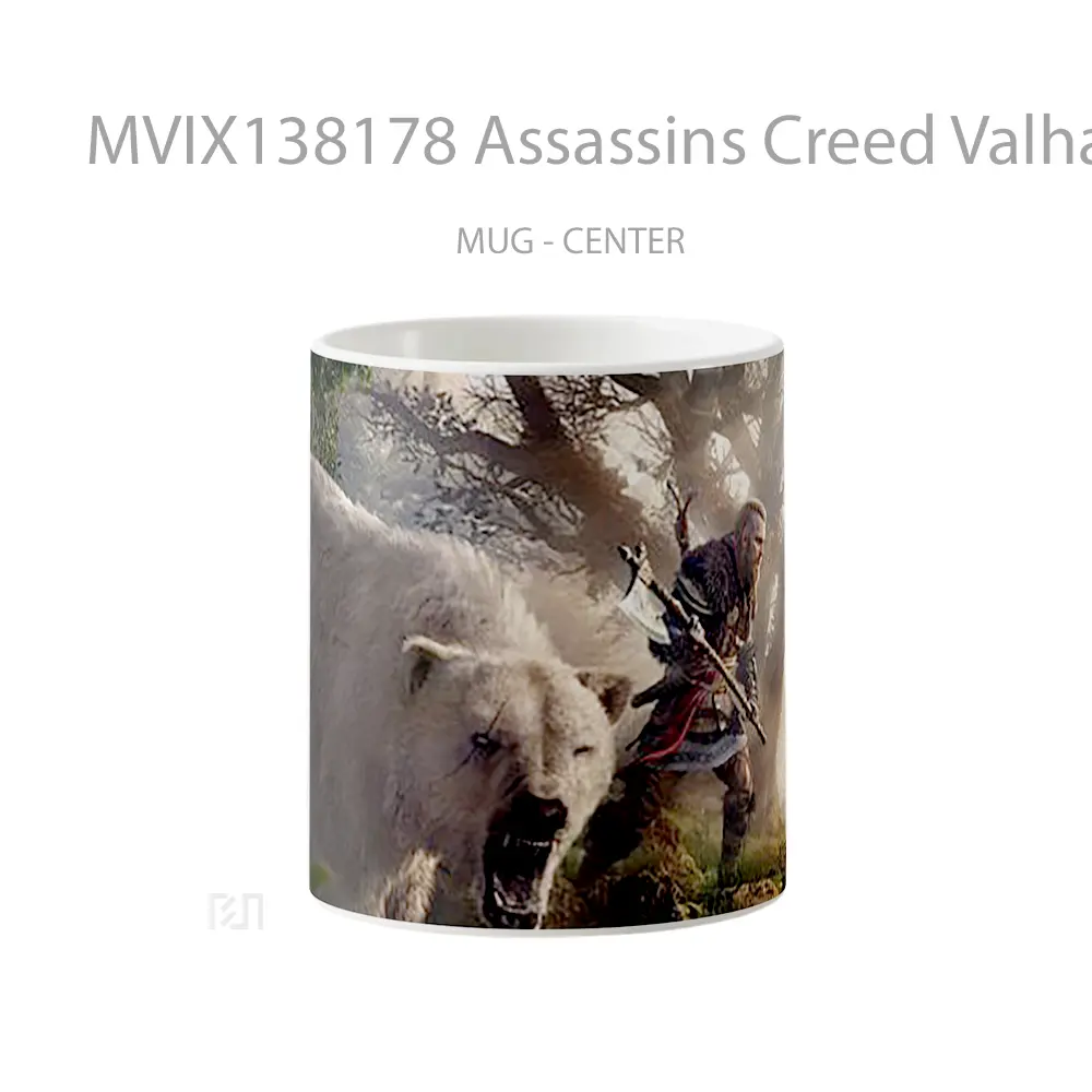 Mug Assassins Creed Valhalla Cangkir Gamer