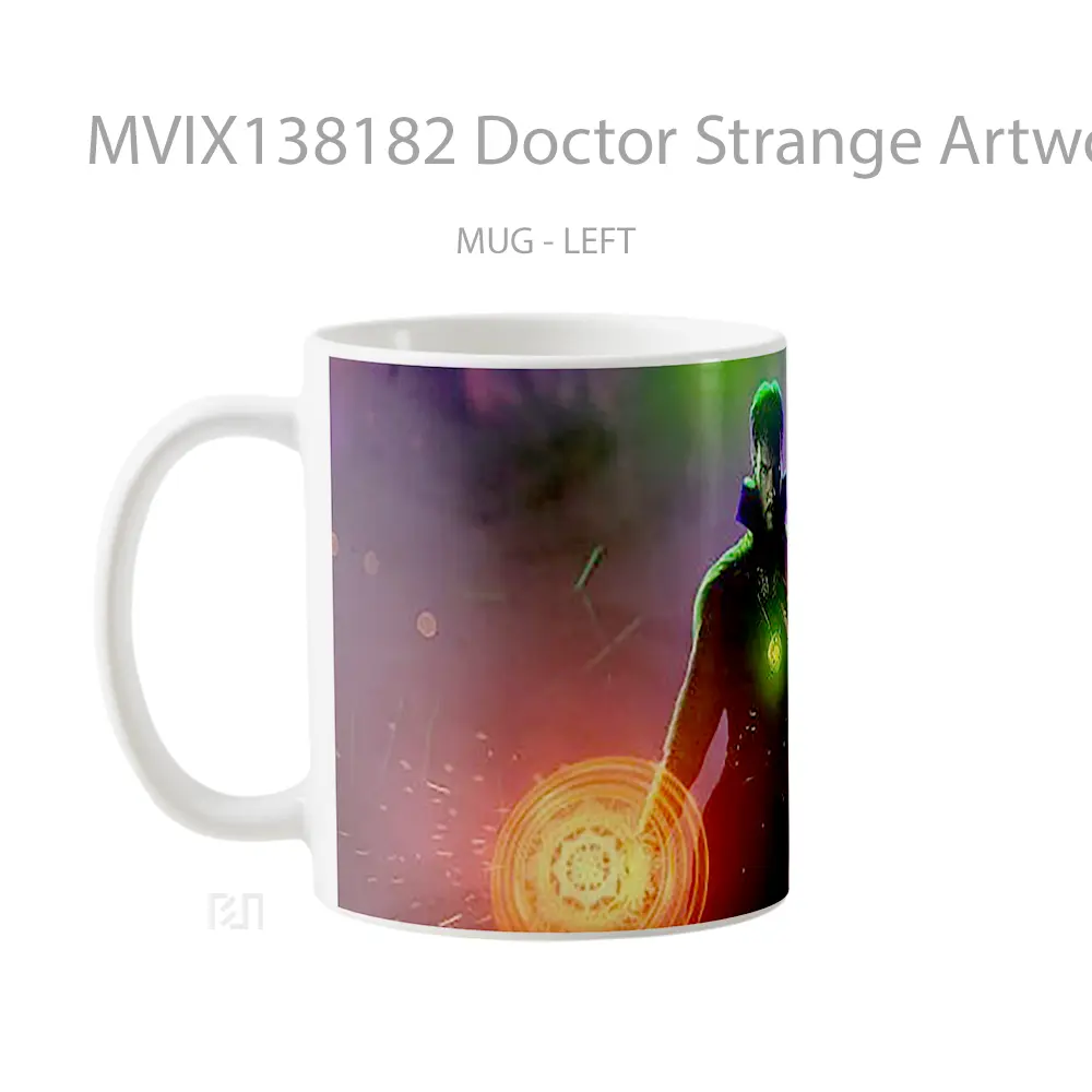 Mug Doctor Strange Artwork Gelas Superhero - All-side / Desain