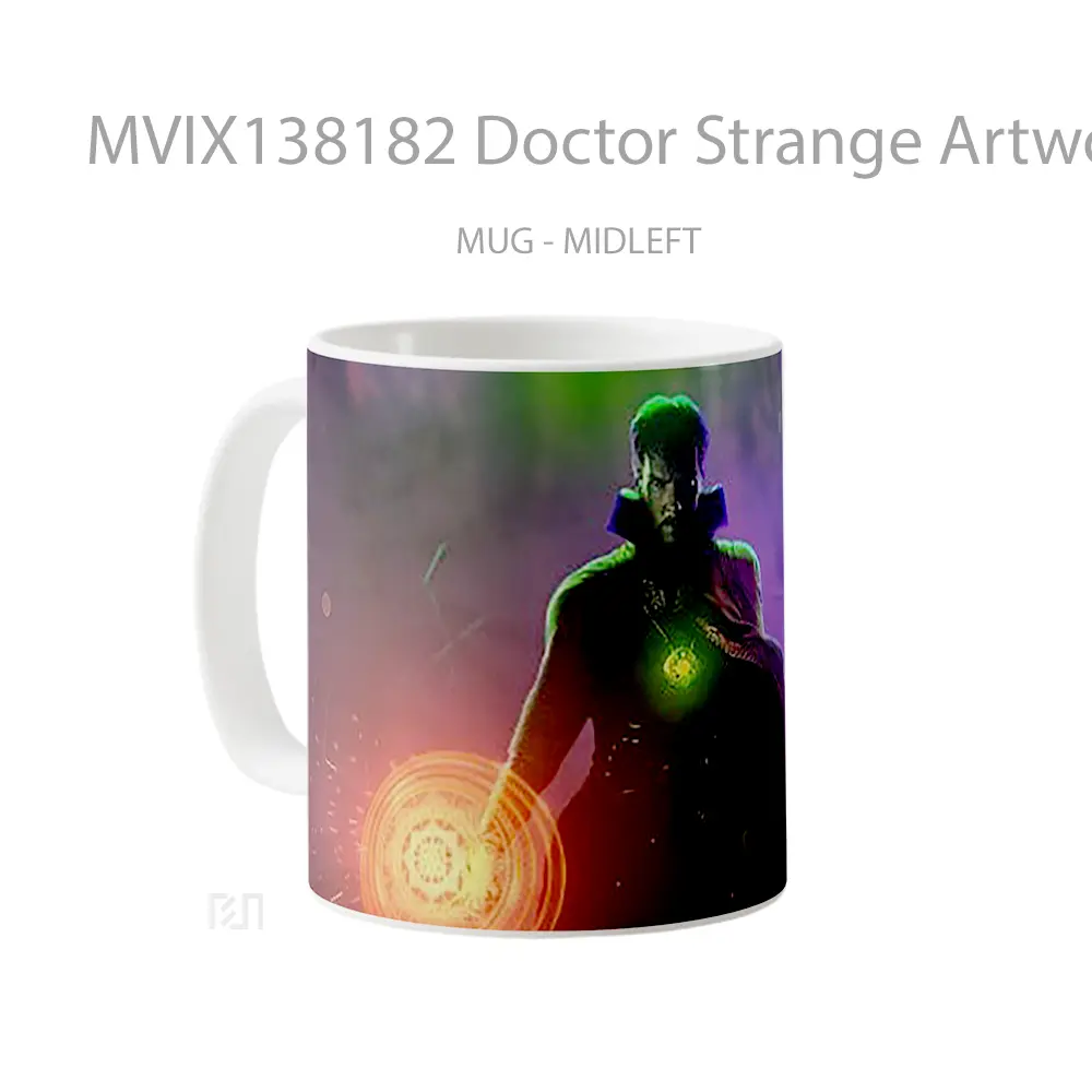 Mug Doctor Strange Artwork Gelas Superhero - All-side / Desain