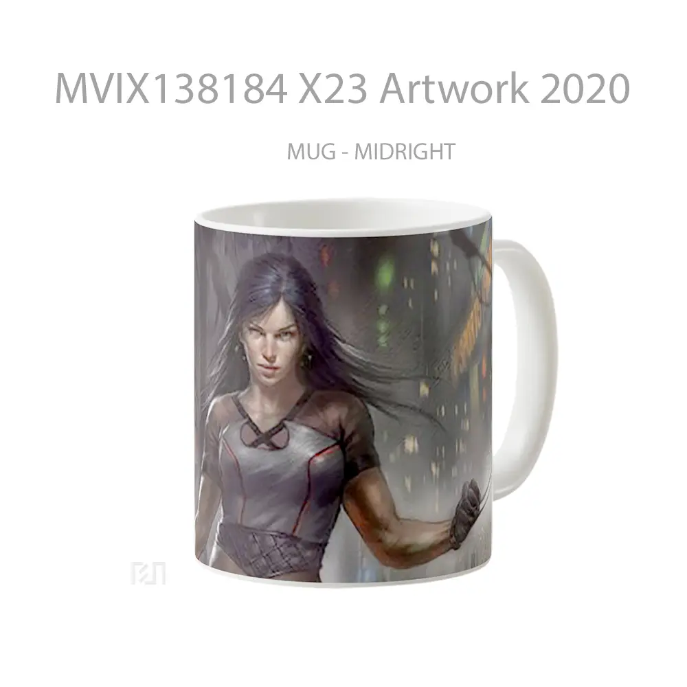 Mug X23 Artwork 2020 Gelas Seni Modern - All-side / Desain