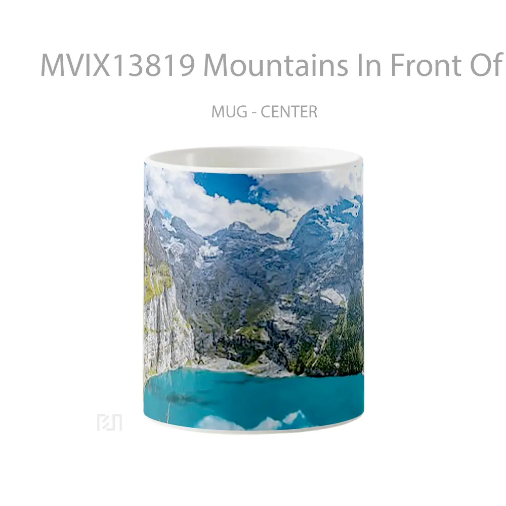Mug Mountains In Front Of Lake Gelas Pemandangan Alam