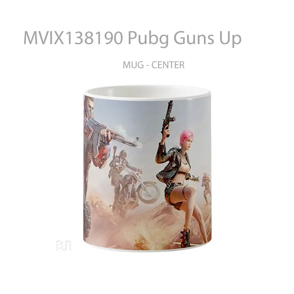 Mug Pubg Guns Up Cangkir Gamer