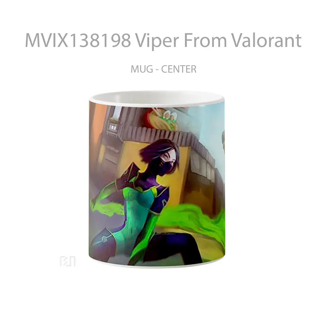 Mug Viper From Valorant Cangkir Gamer