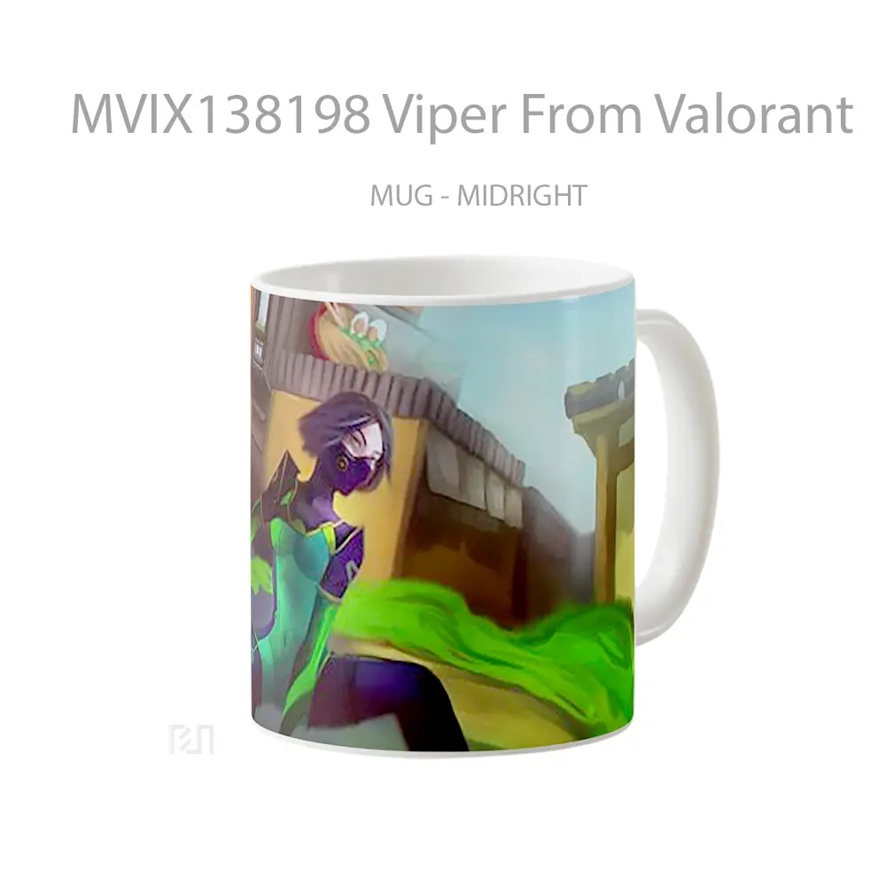 Mug Viper From Valorant Cangkir Gamer - All-side / Desain