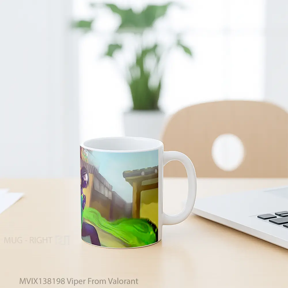 Mug Viper From Valorant Cangkir Gamer - All-side / Desain