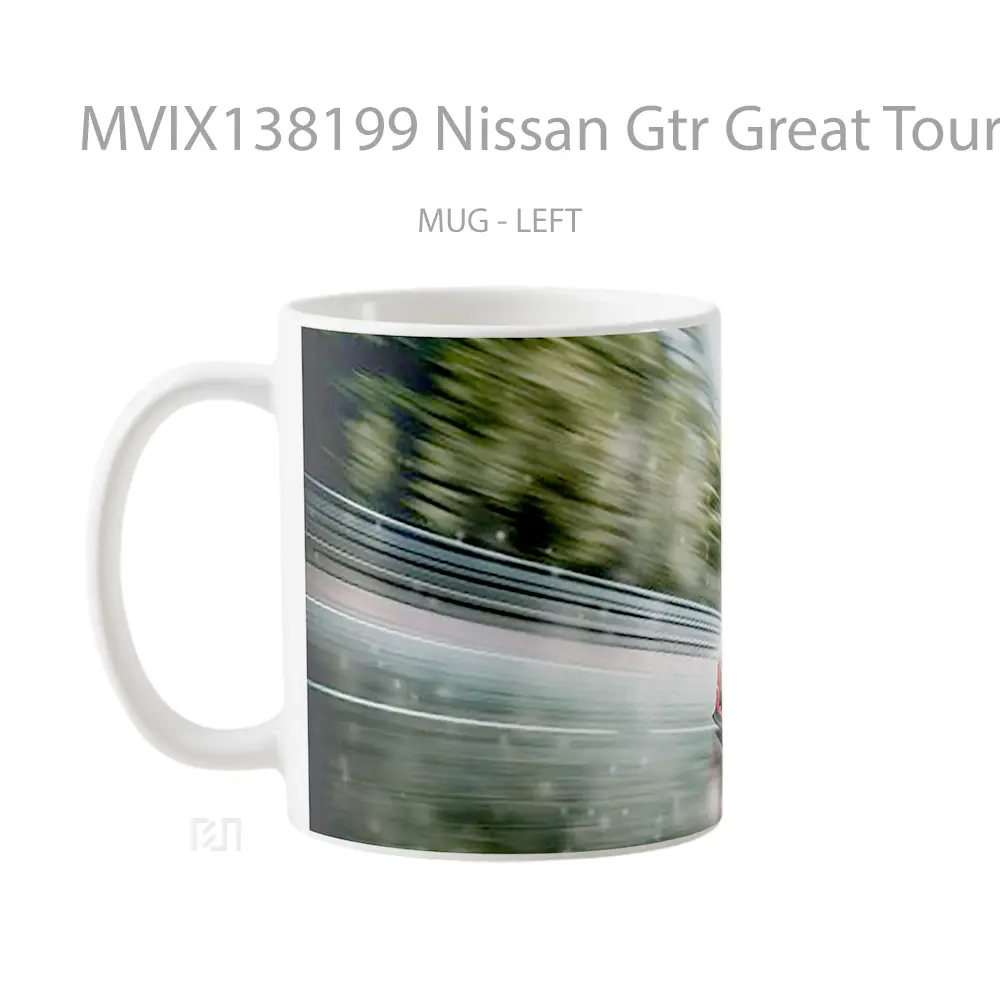 Mug Nissan Gtr Great Tourism Cangkir Mobil - All-side / Desain