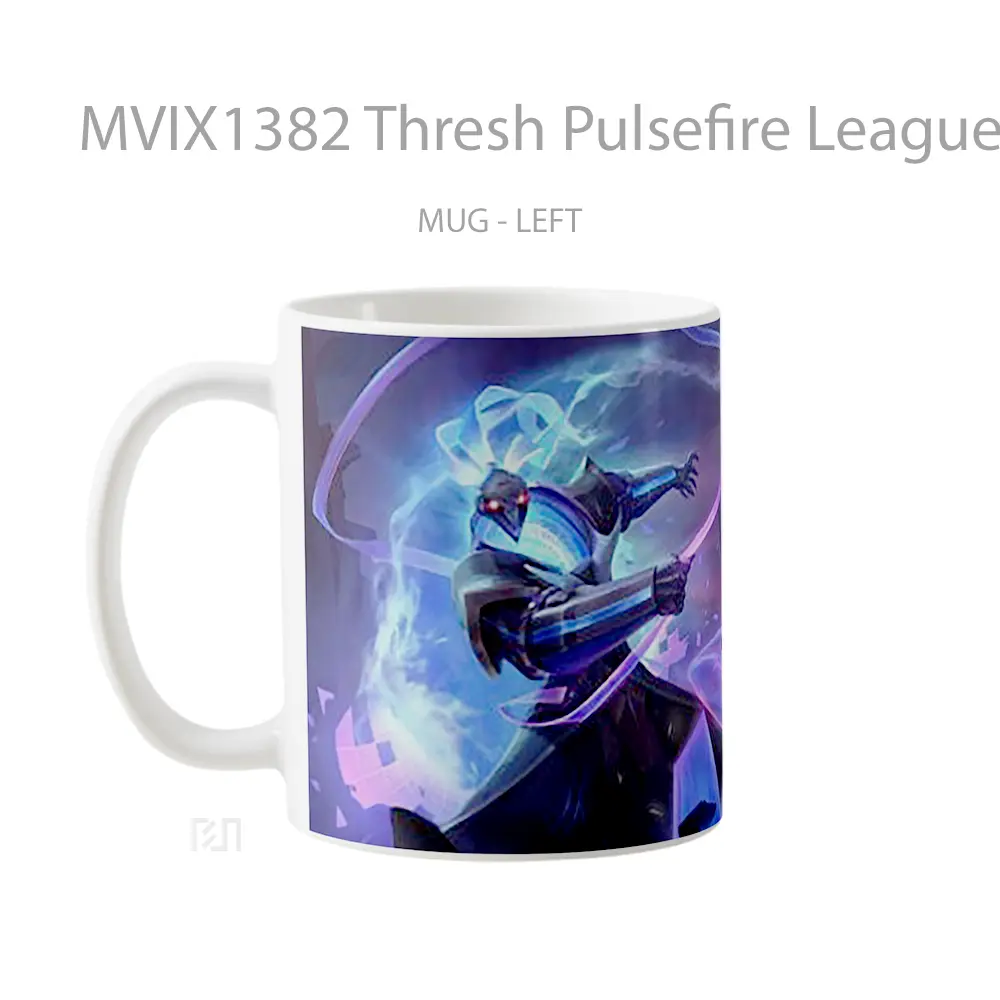 Mug Thresh Pulsefire League Of Legends V2 Cangkir Gamer - All-side / Desain