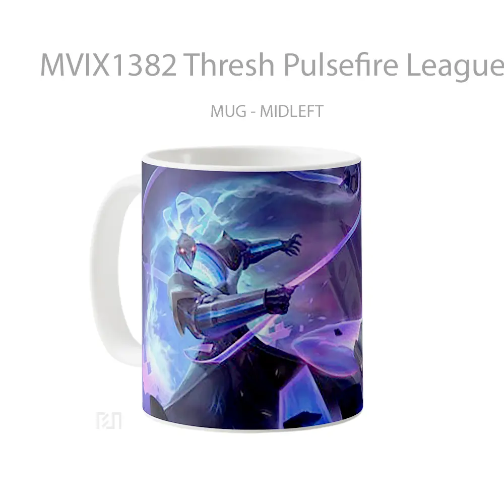 Mug Thresh Pulsefire League Of Legends V2 Cangkir Gamer - All-side / Desain