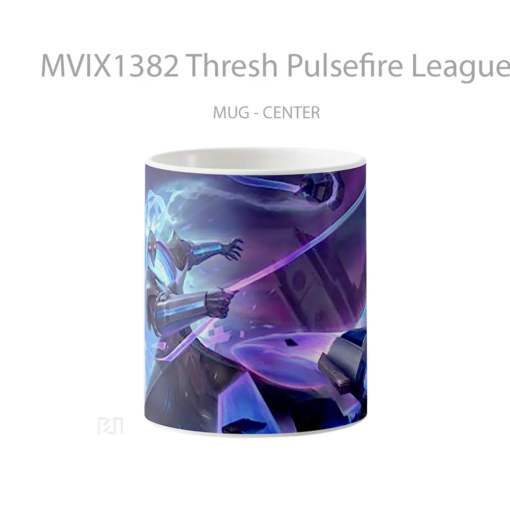 Mug Thresh Pulsefire League Of Legends V2 Cangkir Gamer