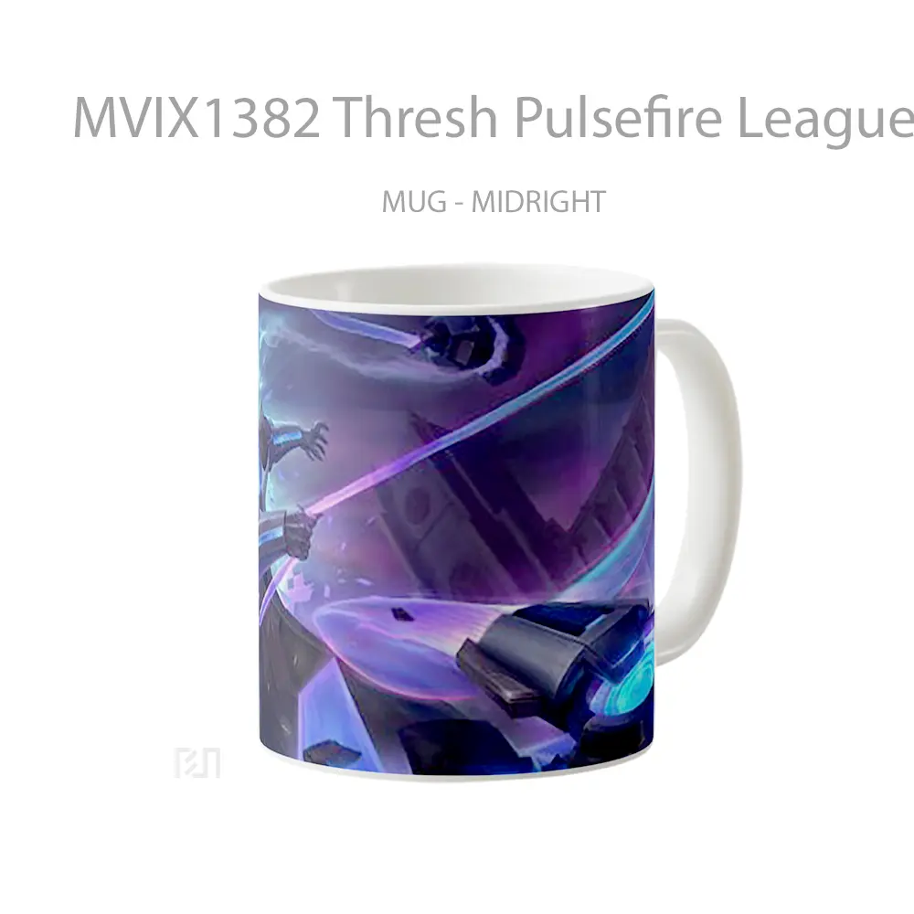 Mug Thresh Pulsefire League Of Legends V2 Cangkir Gamer - All-side / Desain
