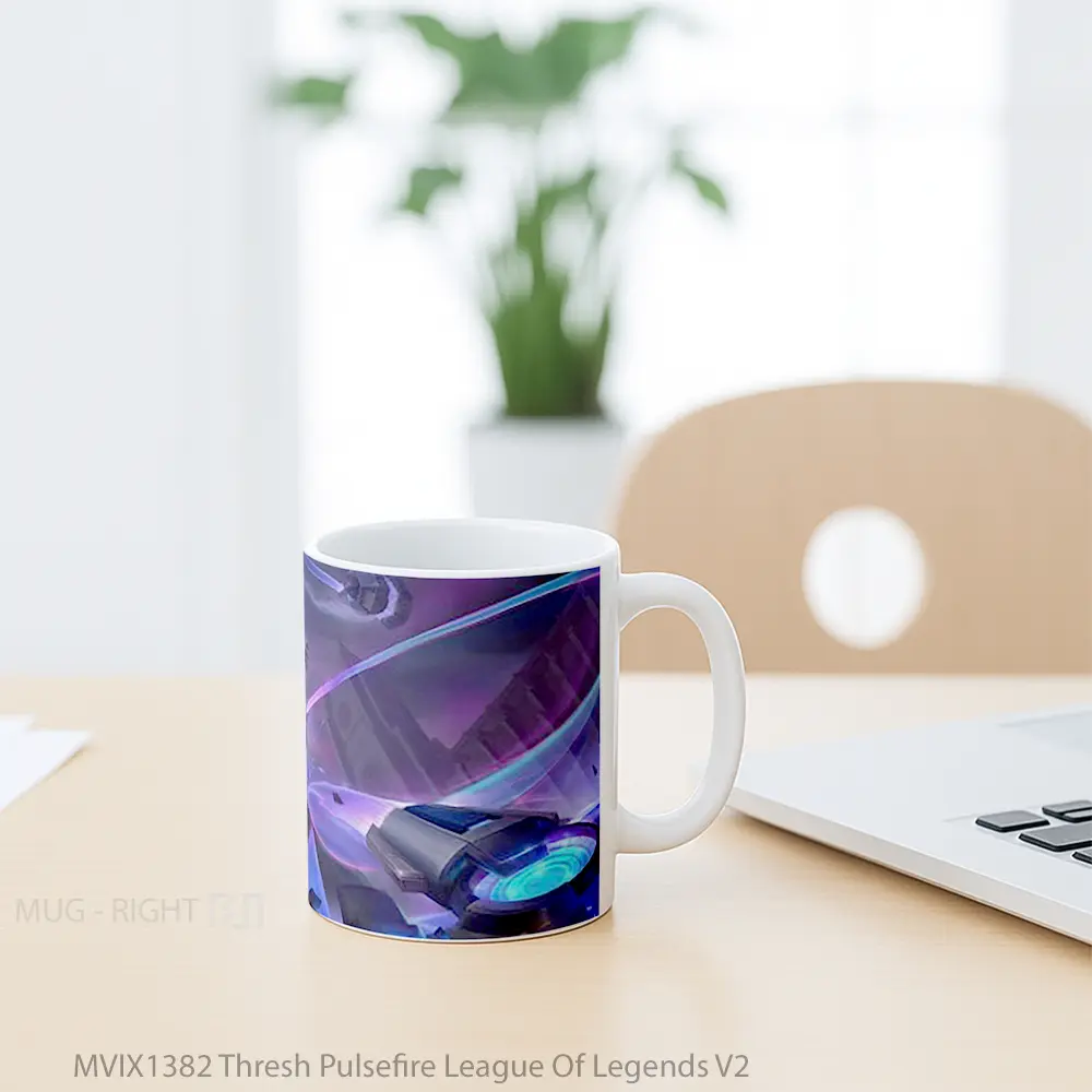 Mug Thresh Pulsefire League Of Legends V2 Cangkir Gamer - All-side / Desain