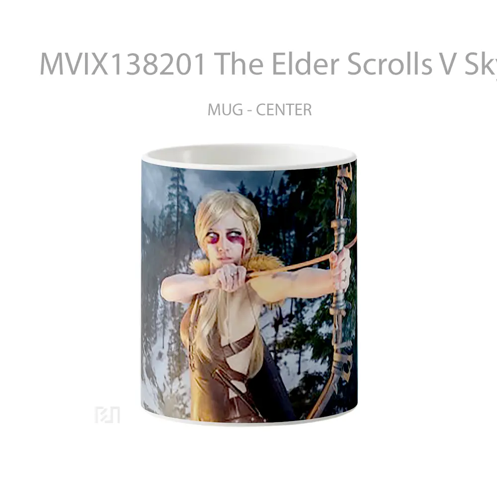 Mug The Elder Scrolls V Skyrim V1 Gelas Keramik Unik