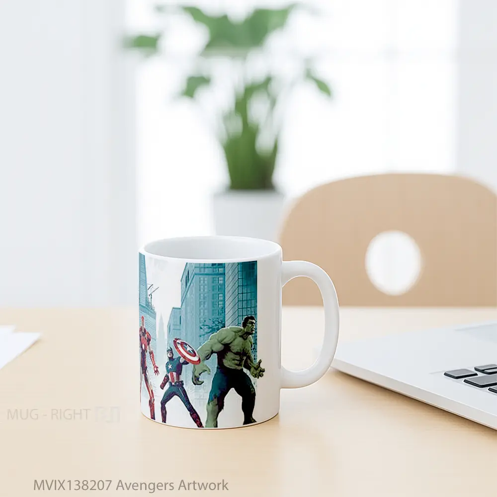Mug Avengers Artwork Gelas Superhero - All-side / Desain