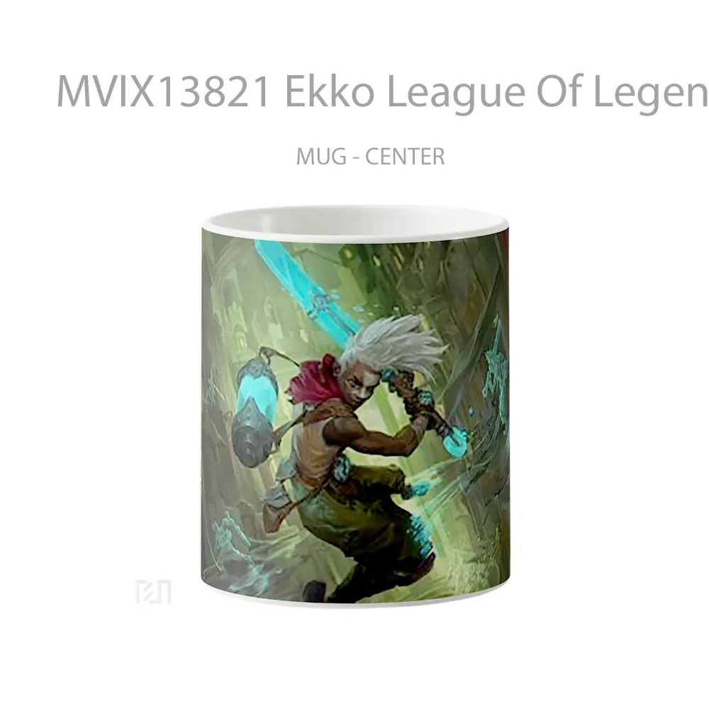 Mug Ekko League Of Legends Cangkir Gamer