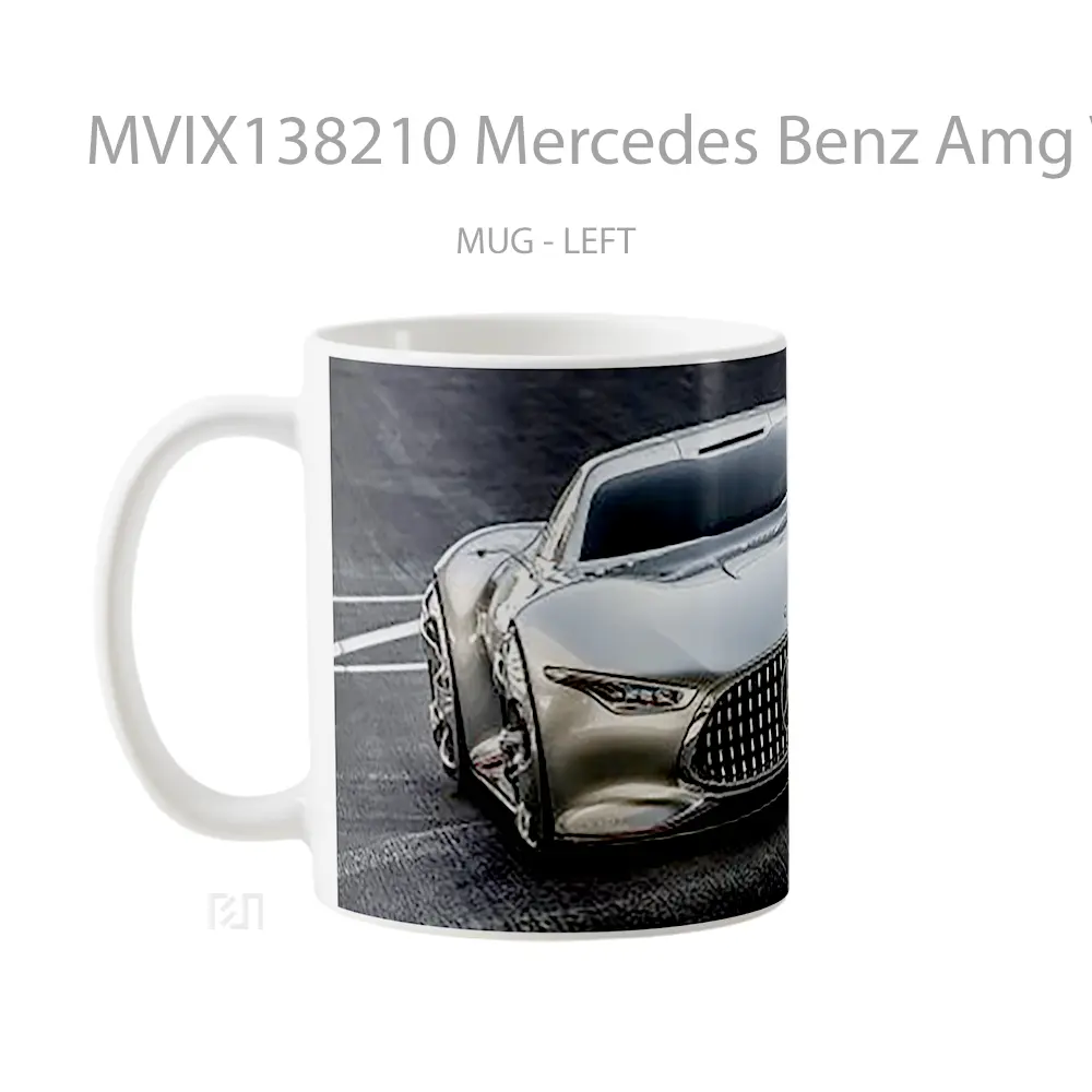 Mug Mercedes Benz Amg Vision Gran Turismo Gelas Superhero - All-side / Desain