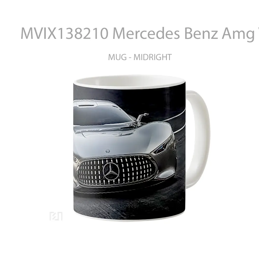 Mug Mercedes Benz Amg Vision Gran Turismo Gelas Superhero - All-side / Desain