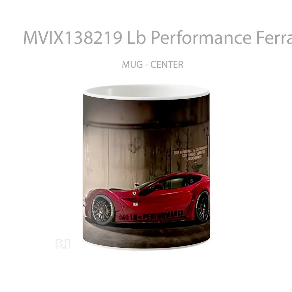 Mug Lb Performance Ferrari 458 Italy Cangkir Mobil