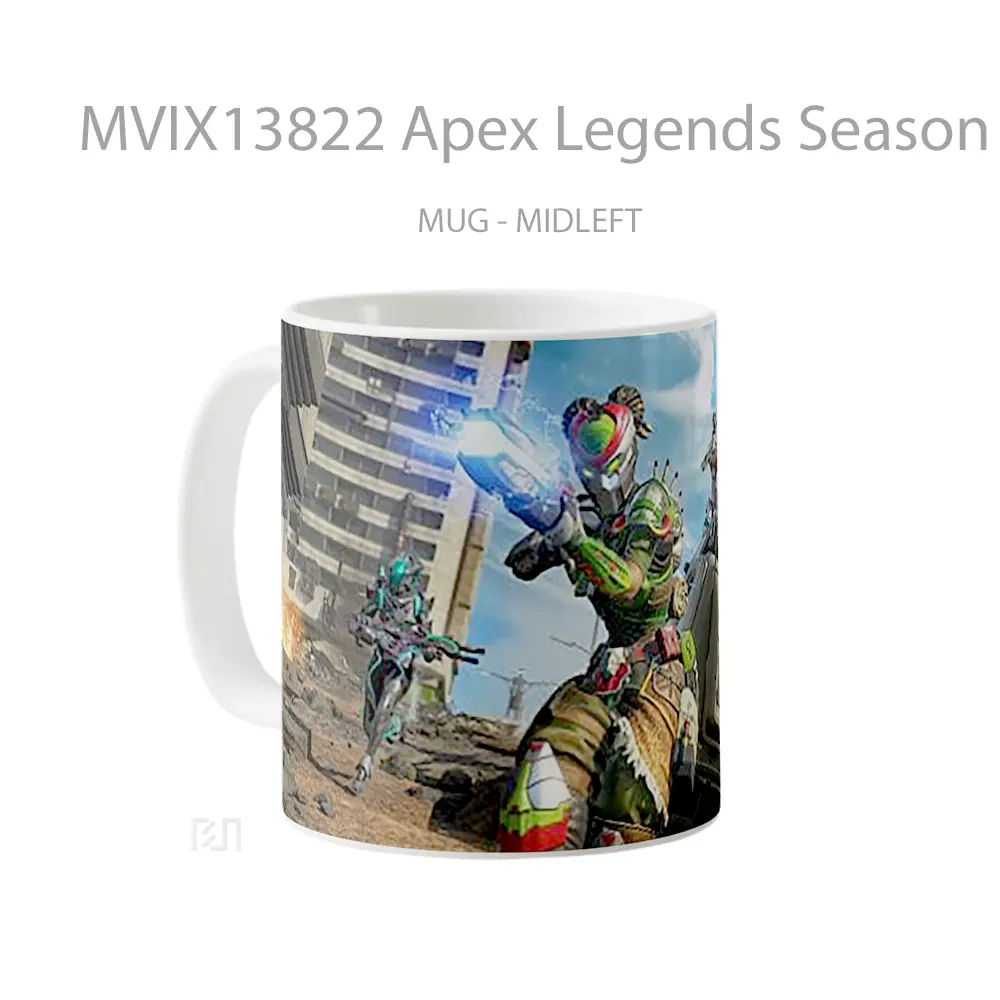 Mug Apex Legends Season 14 Cangkir Gamer - All-side / Desain