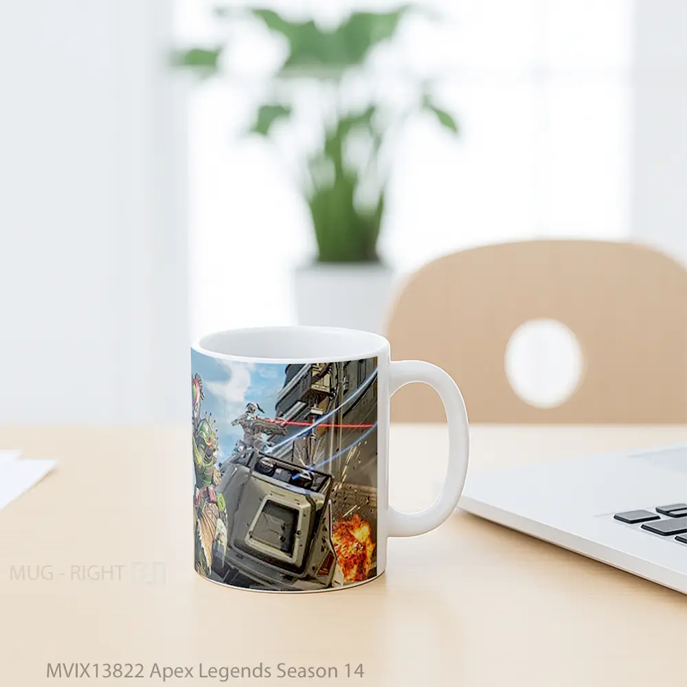 Mug Apex Legends Season 14 Cangkir Gamer - All-side / Desain