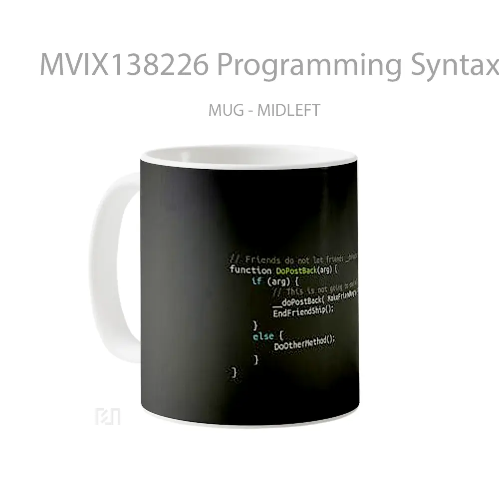 Mug Programming Syntax Gelas Keramik Unik - All-side / Desain