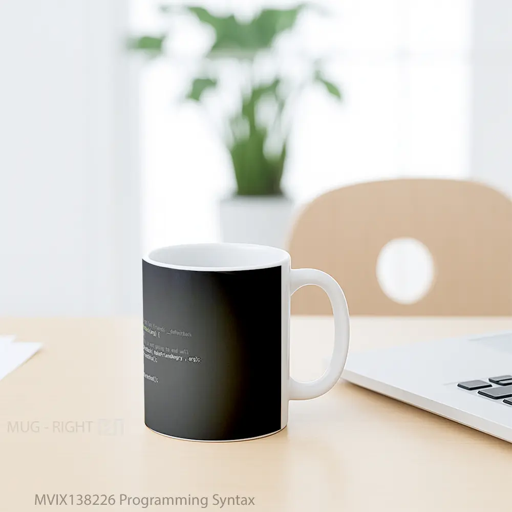 Mug Programming Syntax Gelas Keramik Unik - All-side / Desain