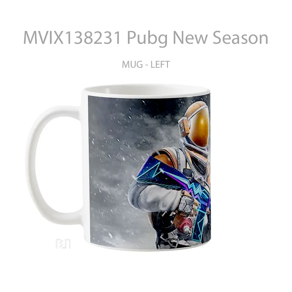 Mug Pubg New Season Cangkir Gamer - All-side / Desain