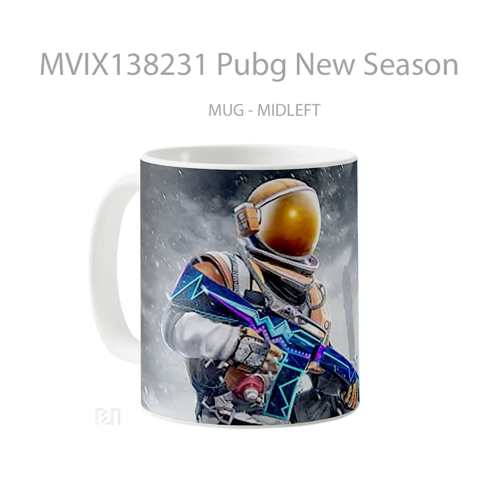 Mug Pubg New Season Cangkir Gamer - All-side / Desain