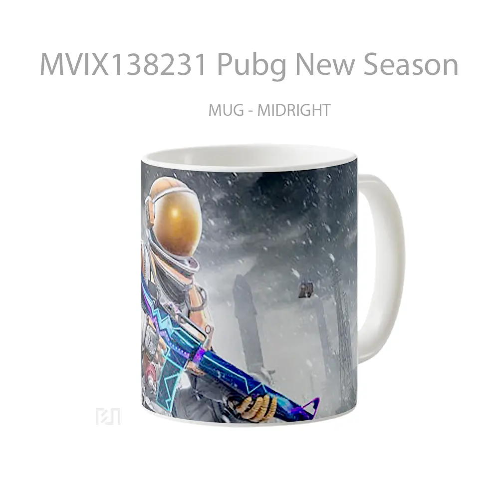Mug Pubg New Season Cangkir Gamer - All-side / Desain