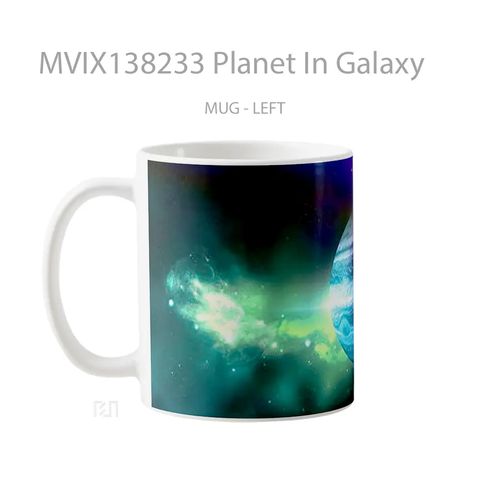 Mug Planet In Galaxy Gelas Astronomi - All-side / Desain