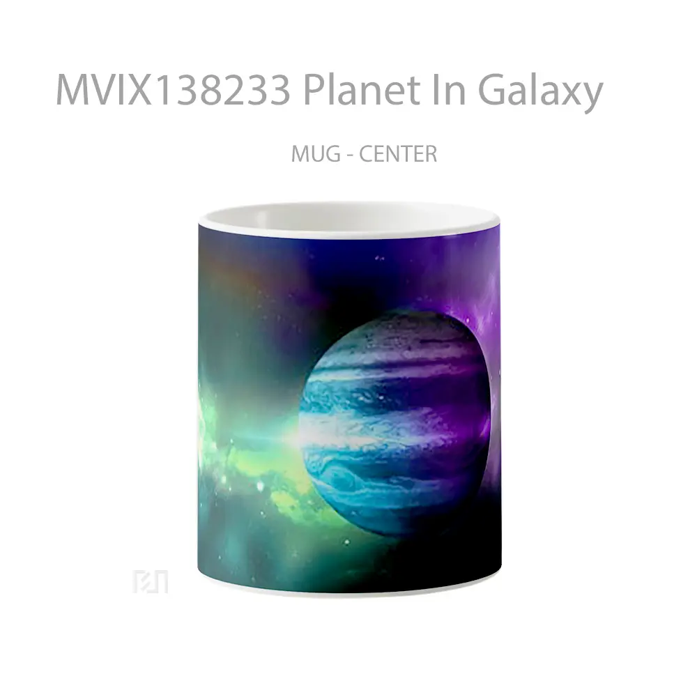 Mug Planet In Galaxy Gelas Astronomi