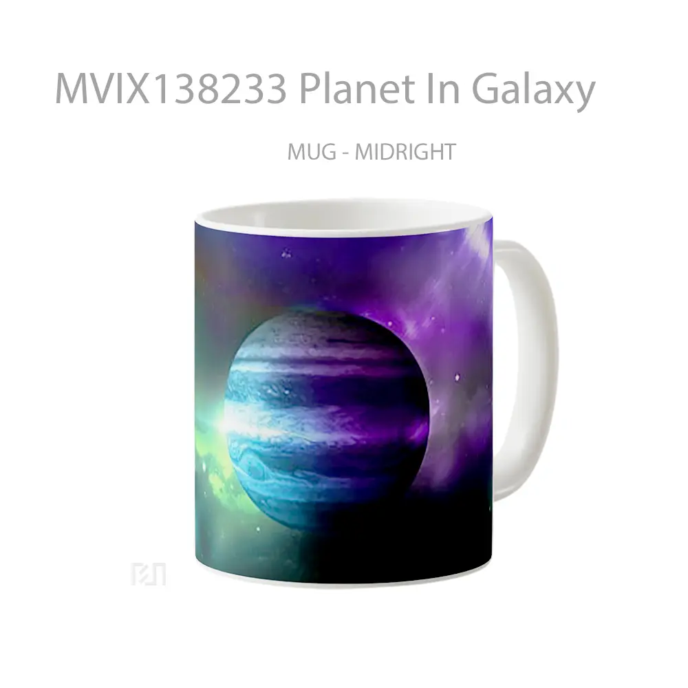 Mug Planet In Galaxy Gelas Astronomi - All-side / Desain