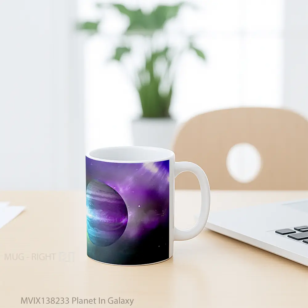 Mug Planet In Galaxy Gelas Astronomi - All-side / Desain