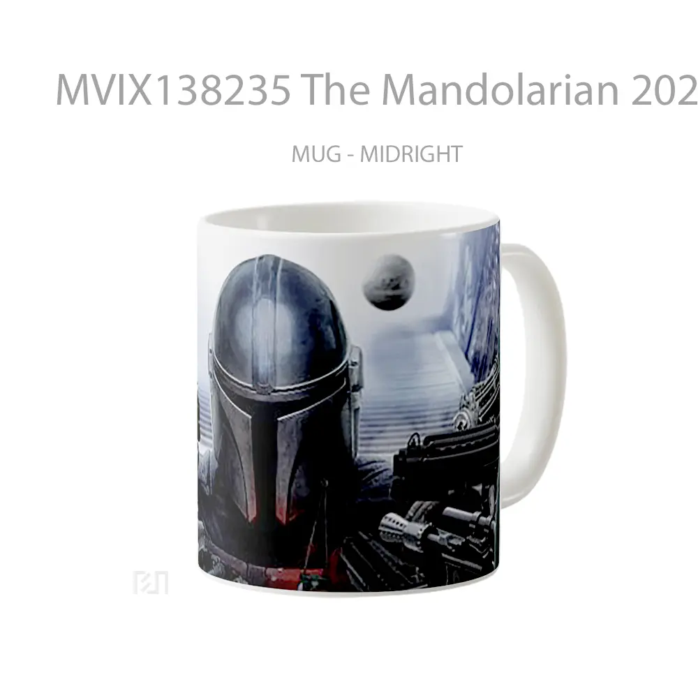 Mug The Mandolarian 2020 Gelas Keramik Unik - All-side / Desain
