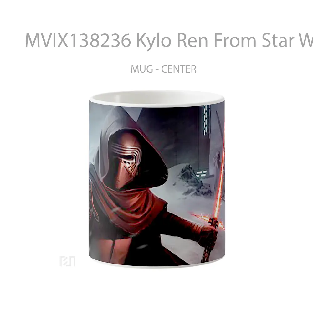 Mug Kylo Ren From Star Wars Gelas Star Wars