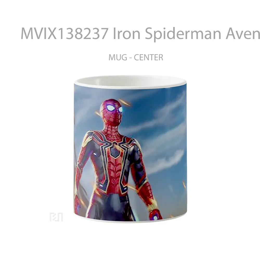 Mug Iron Spiderman Avengers Infinity War Gelas Superhero