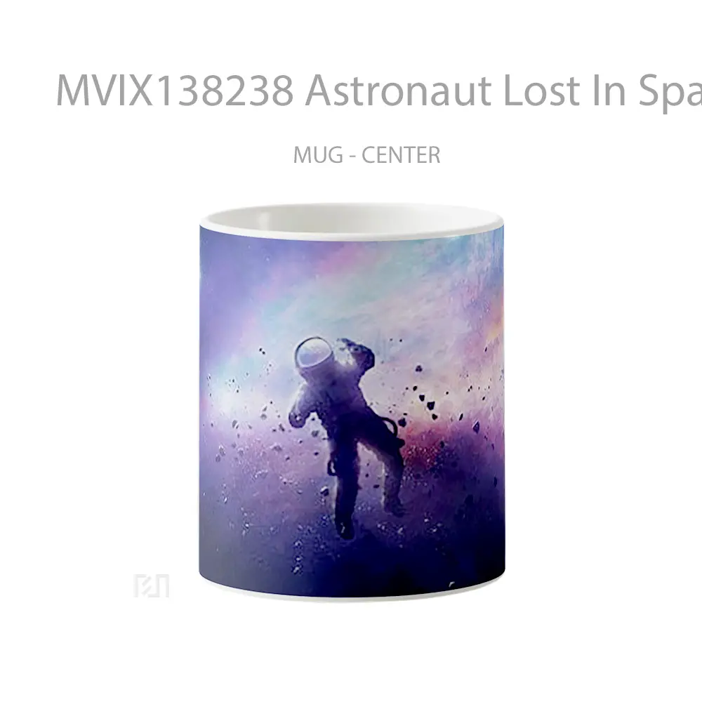 Mug Astronaut Lost In Space Gelas Astronomi