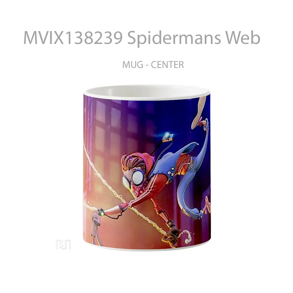 Mug Spidermans Web Gelas Keramik Unik