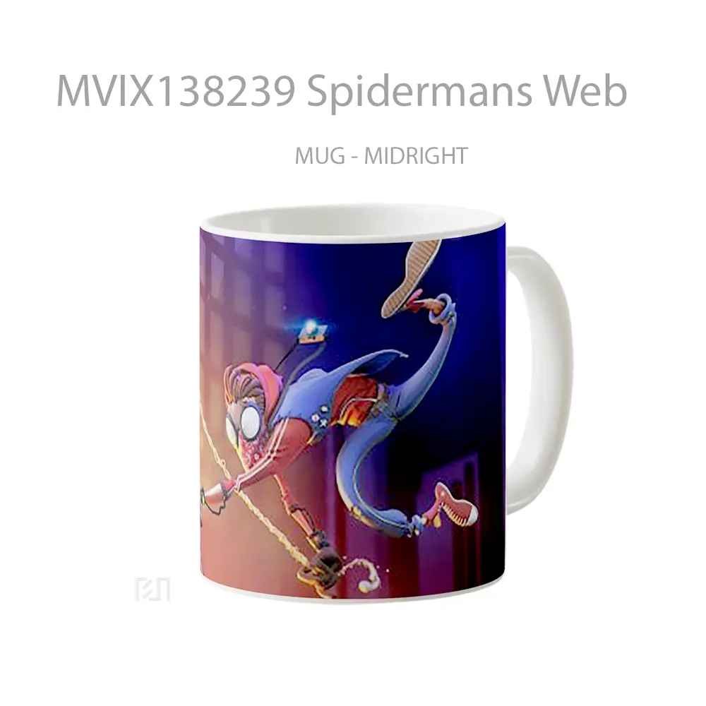 Mug Spidermans Web Gelas Keramik Unik - All-side / Desain